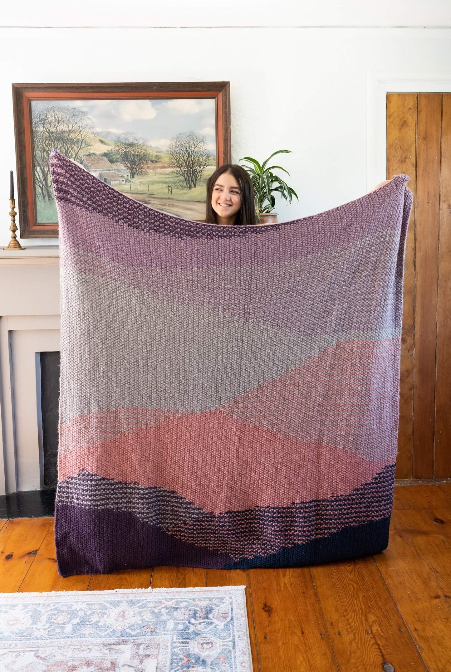 Mountain Afghan (Knit)
