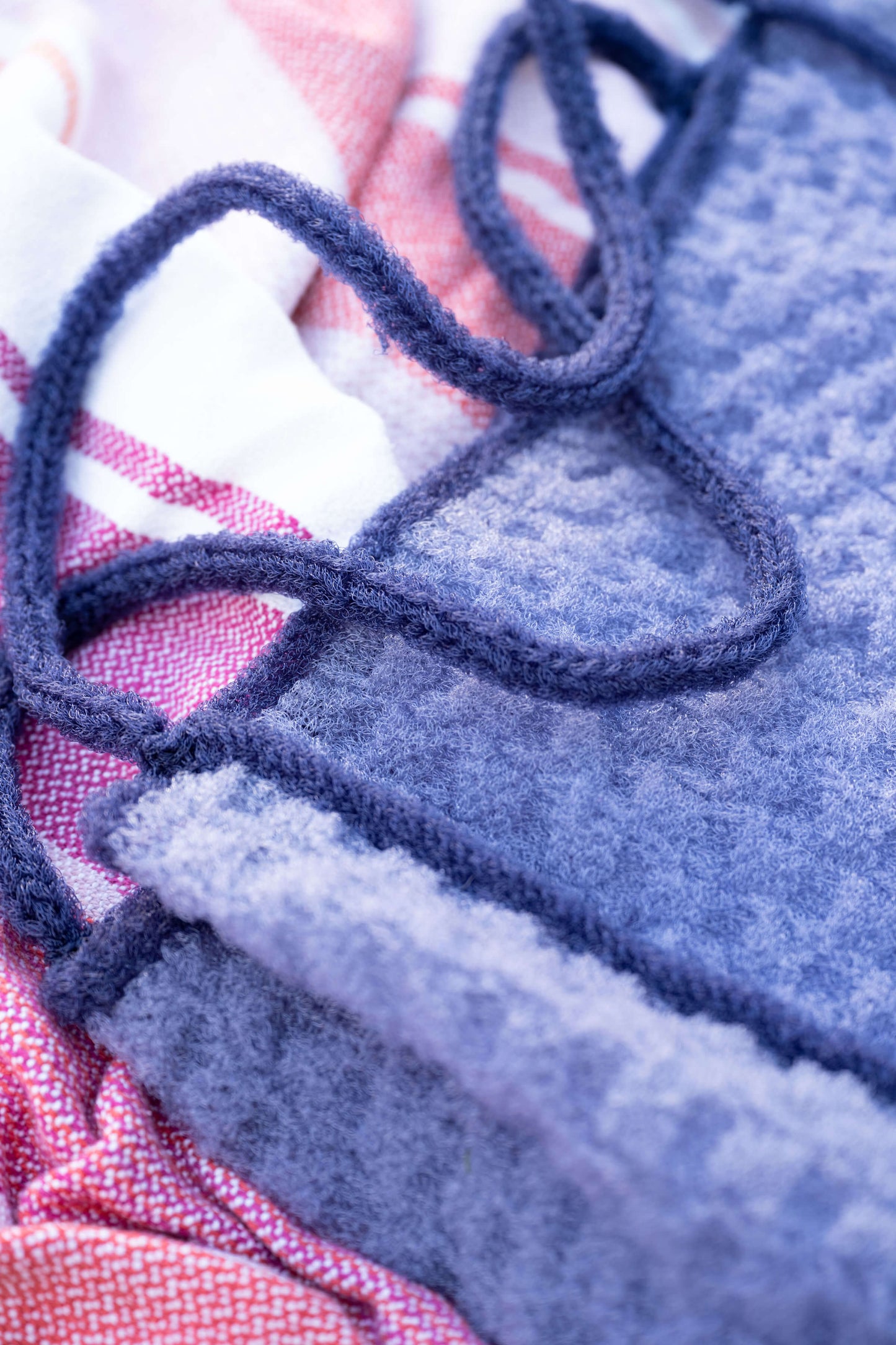 Check Stitch Bag (Knit)
