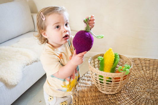 Beet Scrubbie (Crochet)