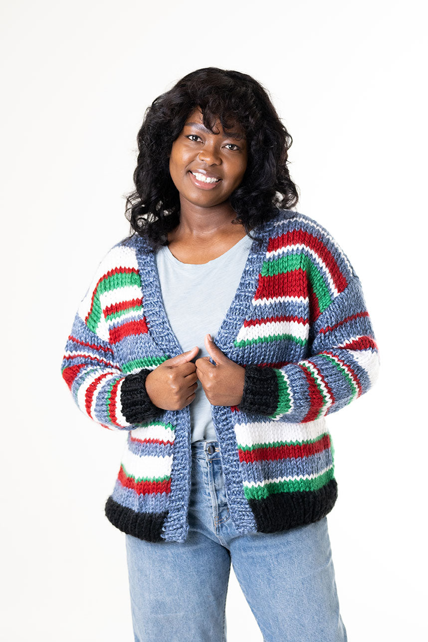 Farm Scene Cardigan (Knit)