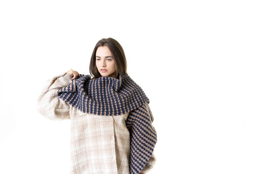 Houndstooth Scarf (Crochet)