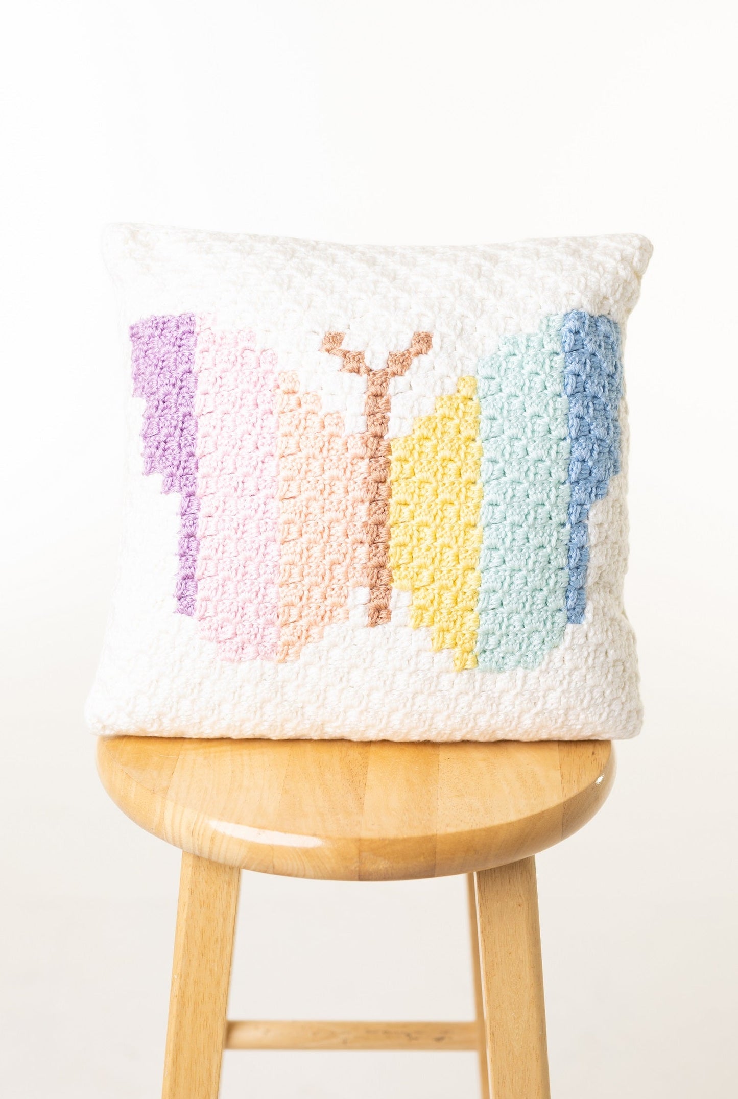 Butterfly Pillow (Crochet)