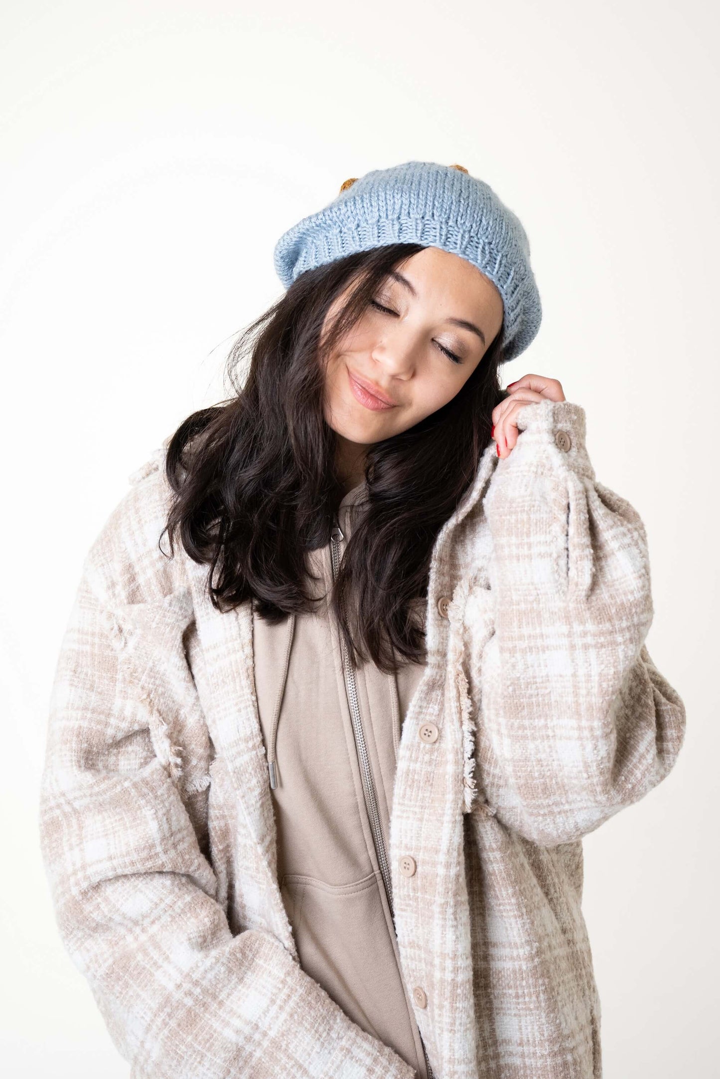 Sunflower Beret Pattern (Knit)