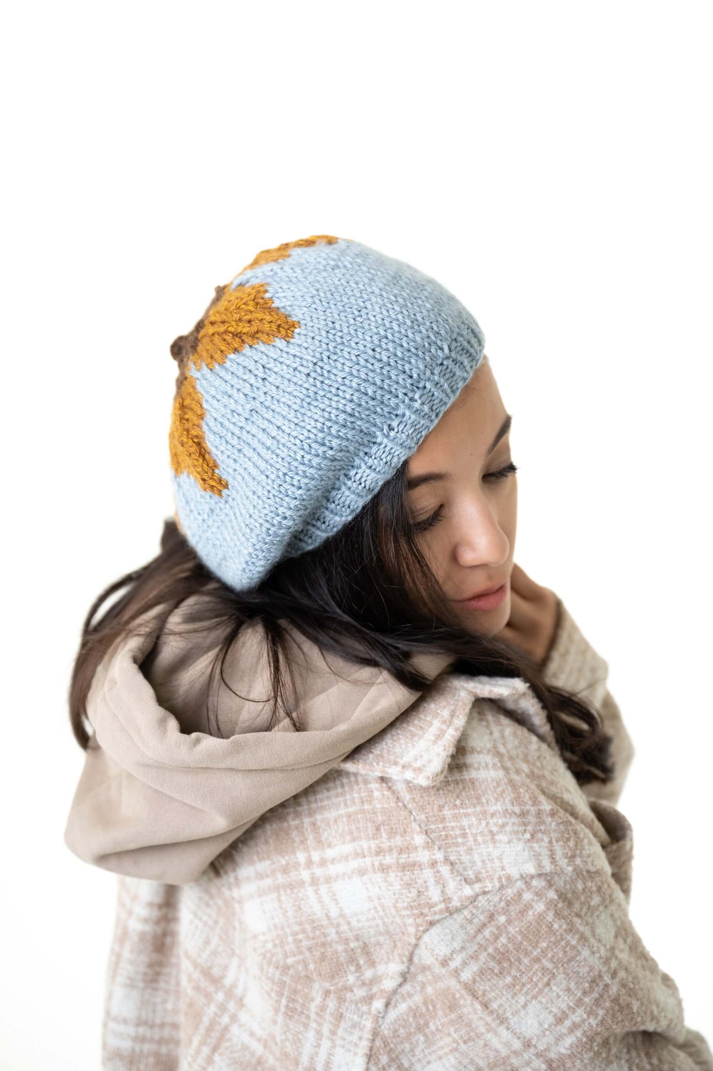 Sunflower Beret Pattern (Knit)