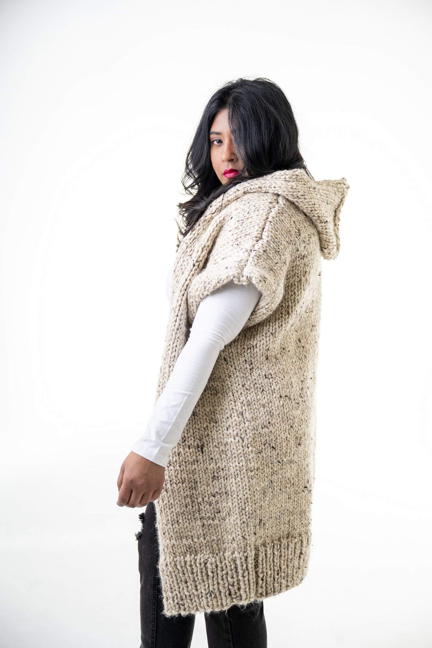 Cloisters Hooded Vest (Knit)