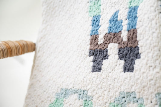 Stay Wild Ocean Child C2C Blanket (Crochet)