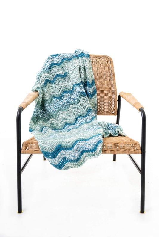 Ripple Baby Afghan (Knit)