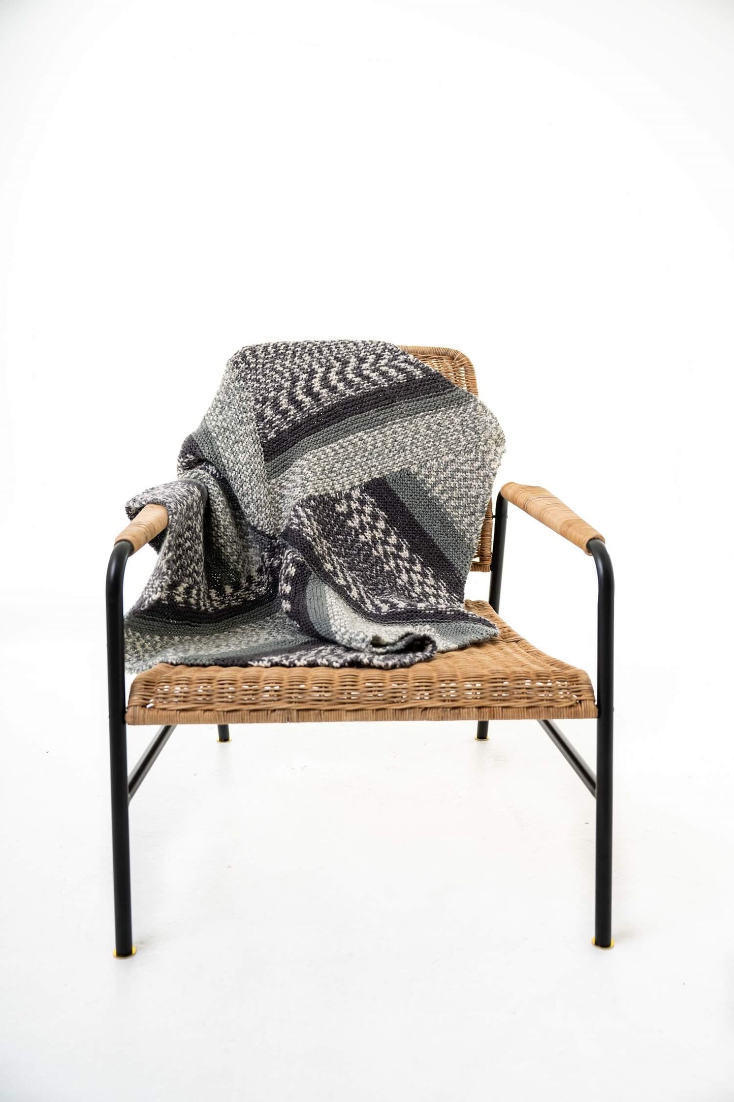 Hexagon Baby Afghan (Knit)