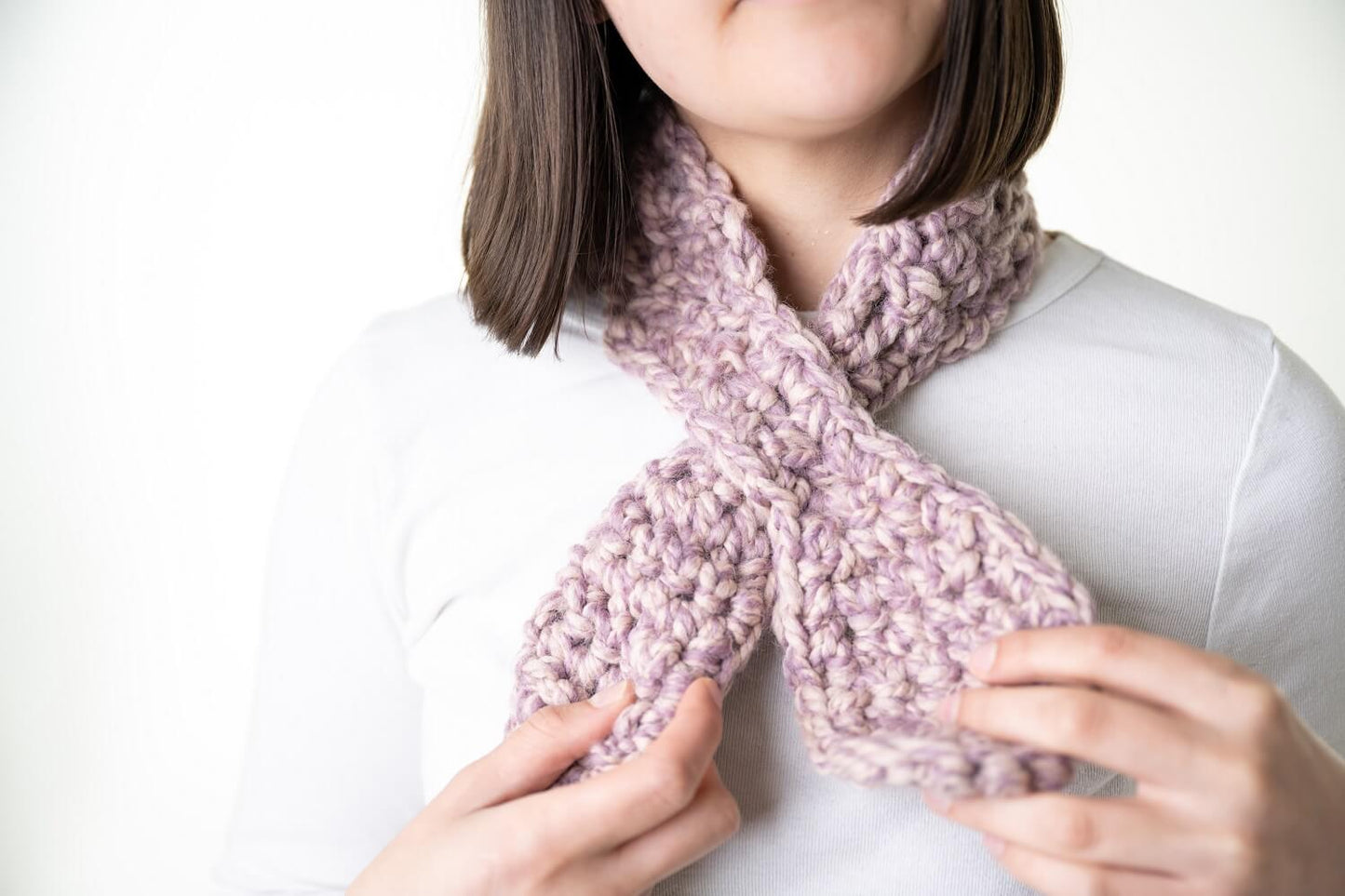Vintage Neck Tie (Crochet)