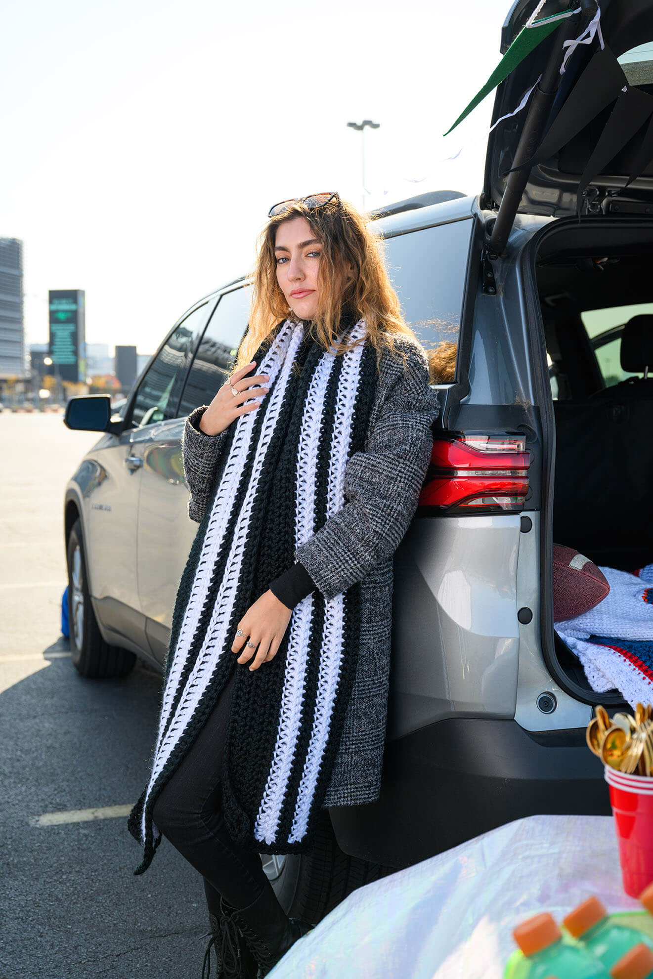 Varsity Scarf (Crochet)
