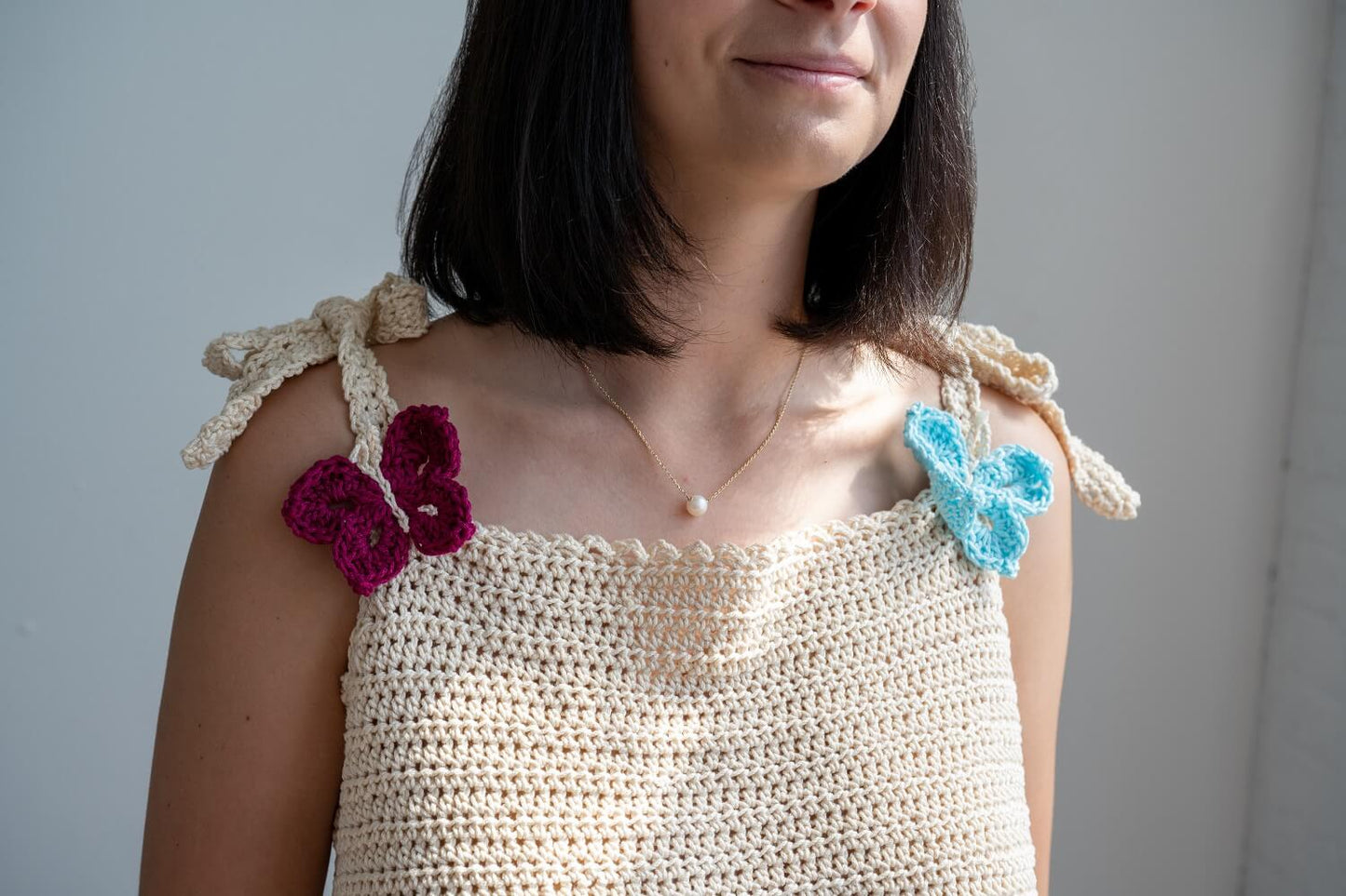 Butterfly Tank Top (Crochet)