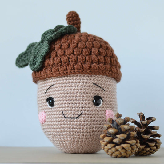 Andy the Acorn (Crochet)