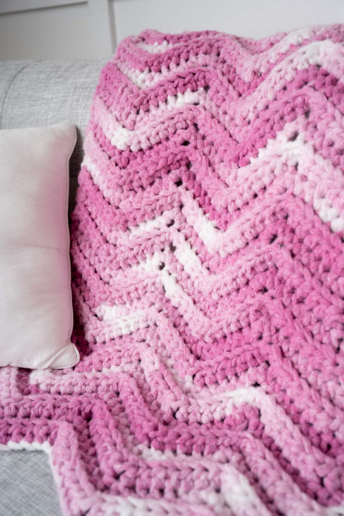 Ripple Throw (Crochet)