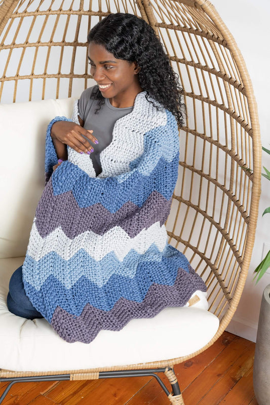 Ripple Afghan (Knit)