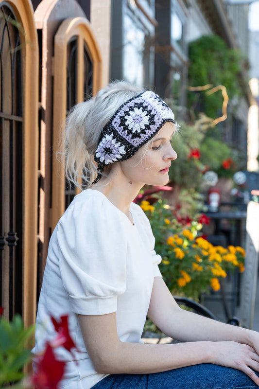 Garfield Granny Headband (Crochet)