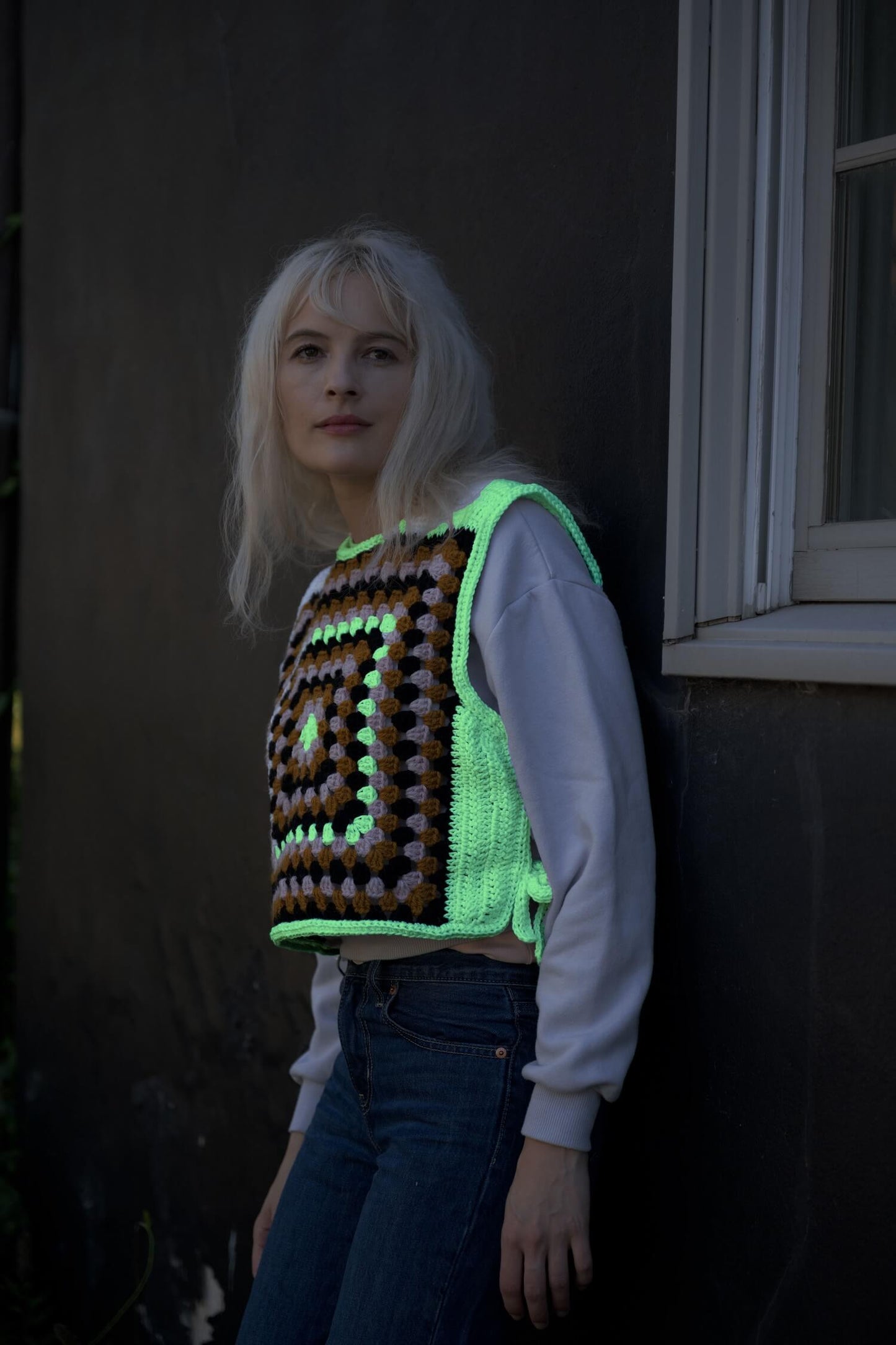 Granny Square Vest (Crochet)