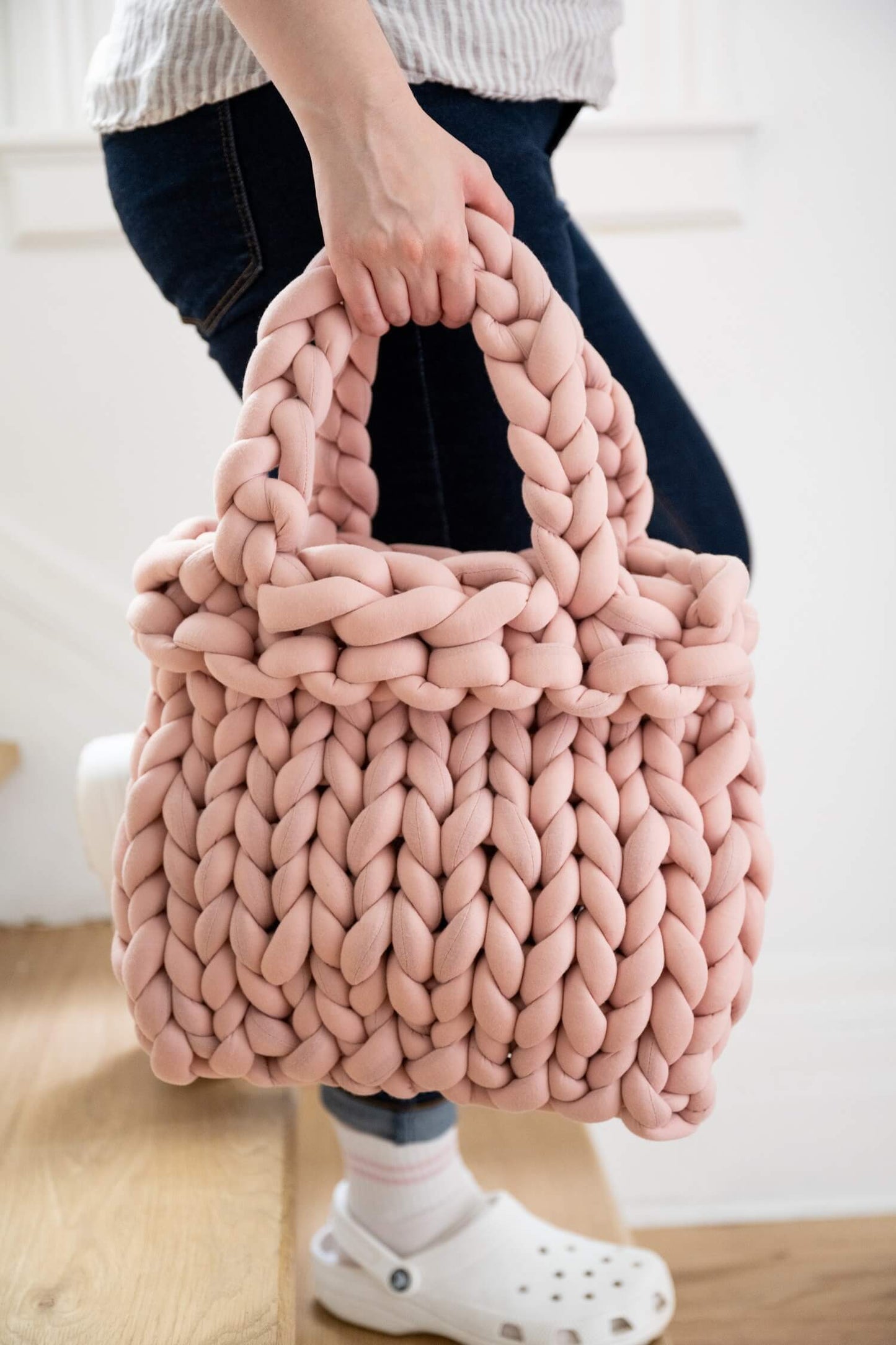 Large Bag (Knit Crochet)