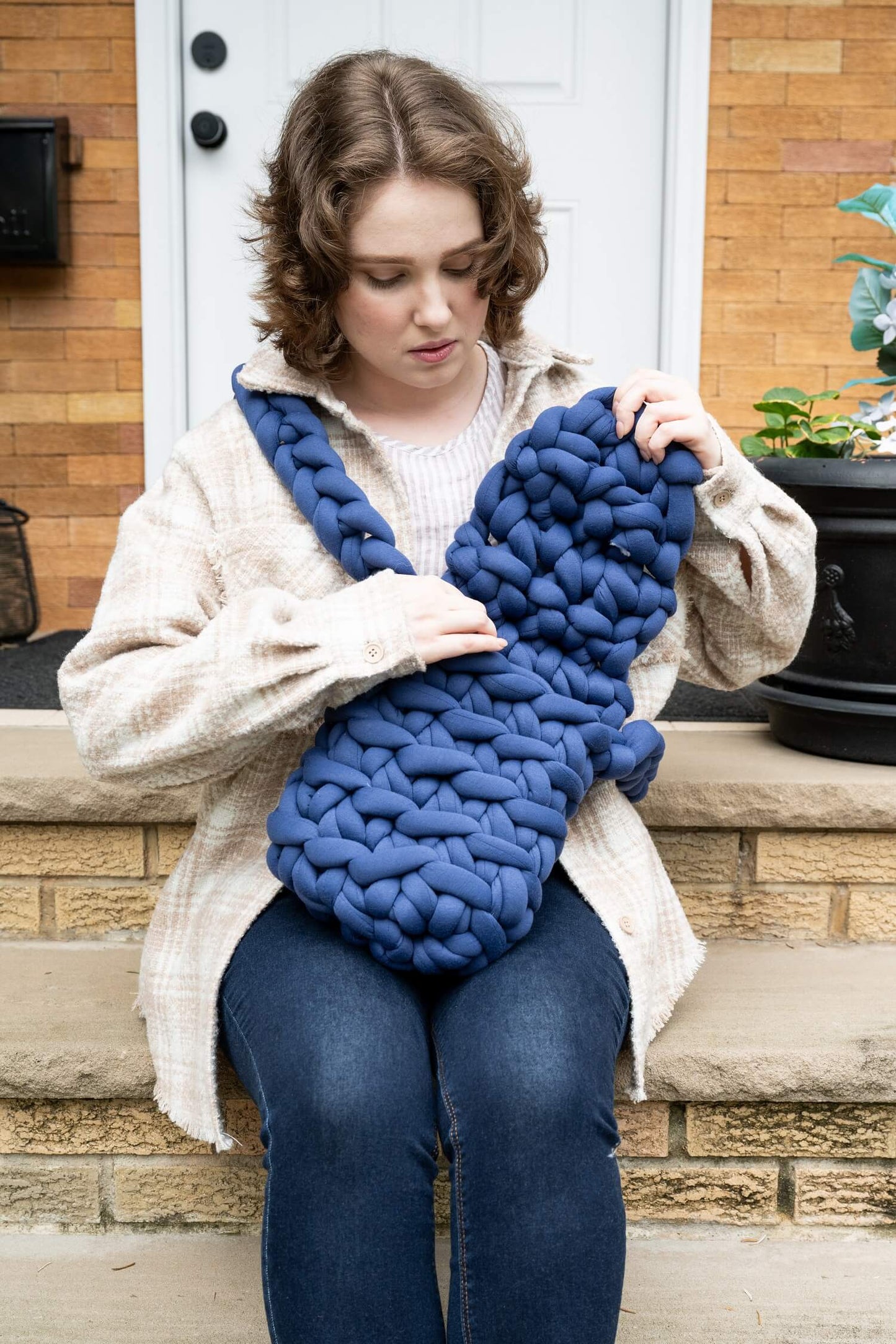 Cross Body Bag (Crochet)