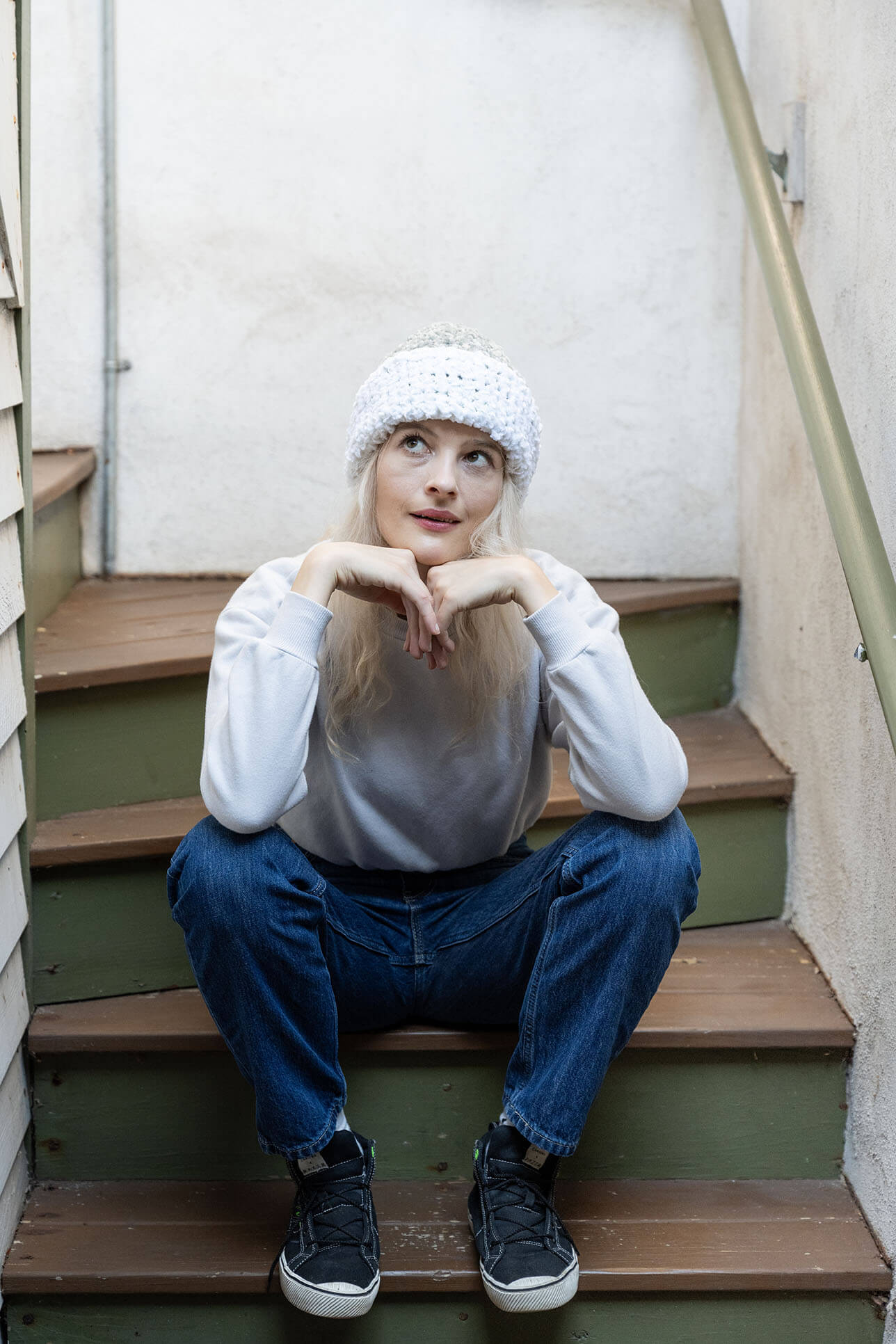 Two-Color Hat (Crochet)