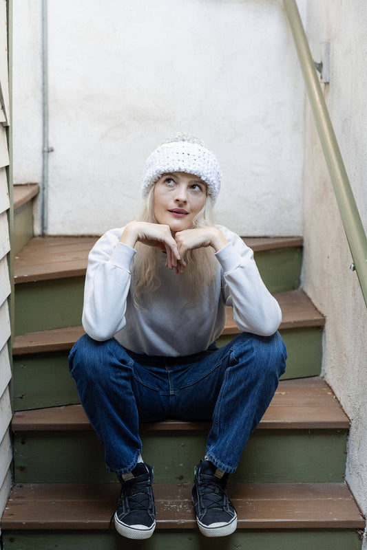 Two-Color Hat (Crochet)