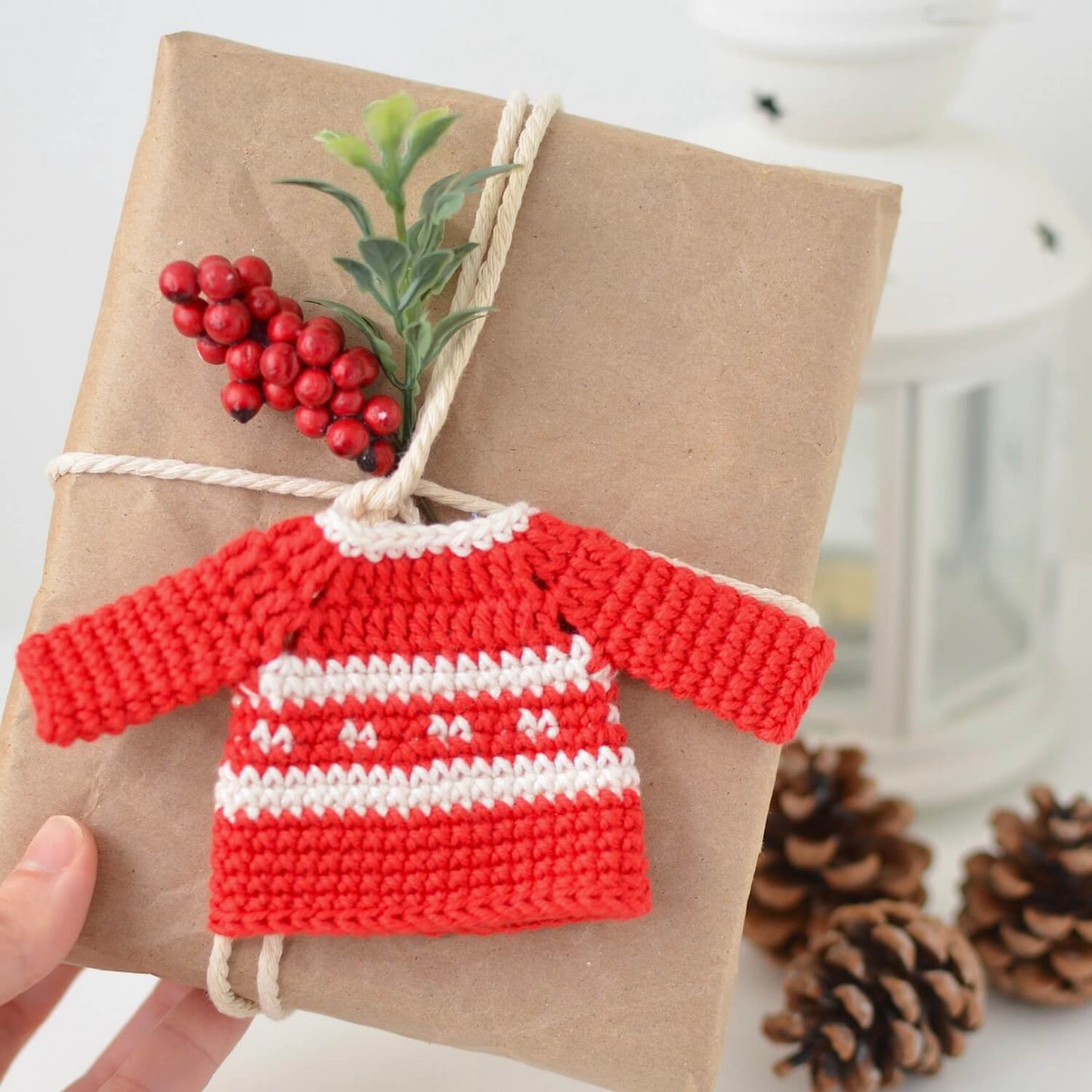 Sweater Ornaments (Crochet)