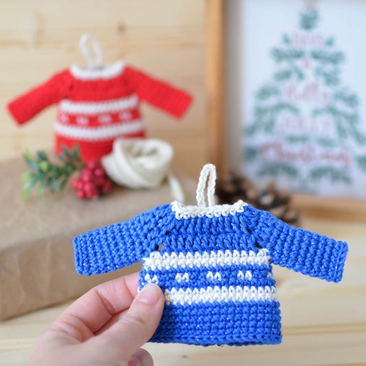 Sweater Ornaments (Crochet)