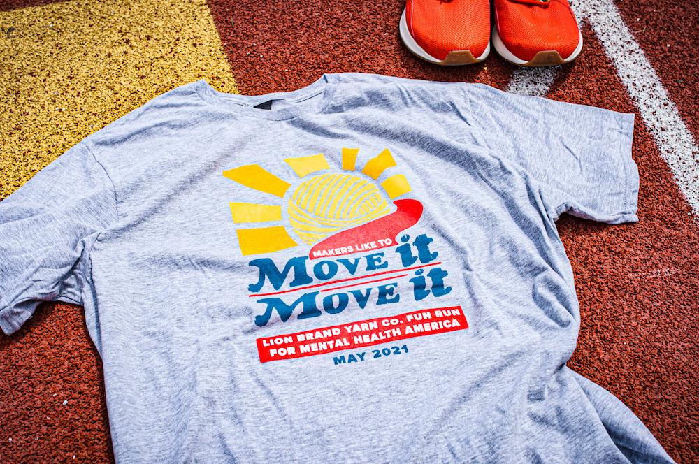 Makers Move It Tee & Mental Health America Medal