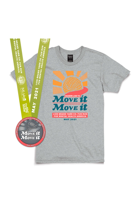 Makers Move It Tee & Mental Health America Medal