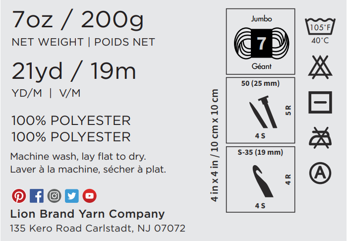 Vel-Luxe Jumbo Yarn - Discontinued
