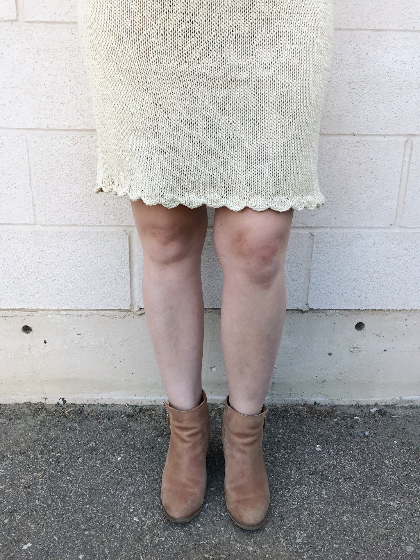 Knit Kit - BB Cutie Scalloped Dress