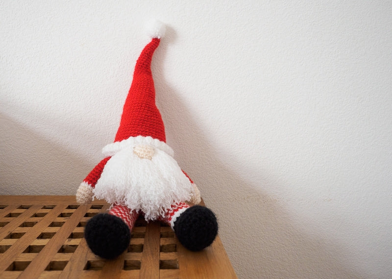 Crochet Kit - Santa Gnome Amigurumi