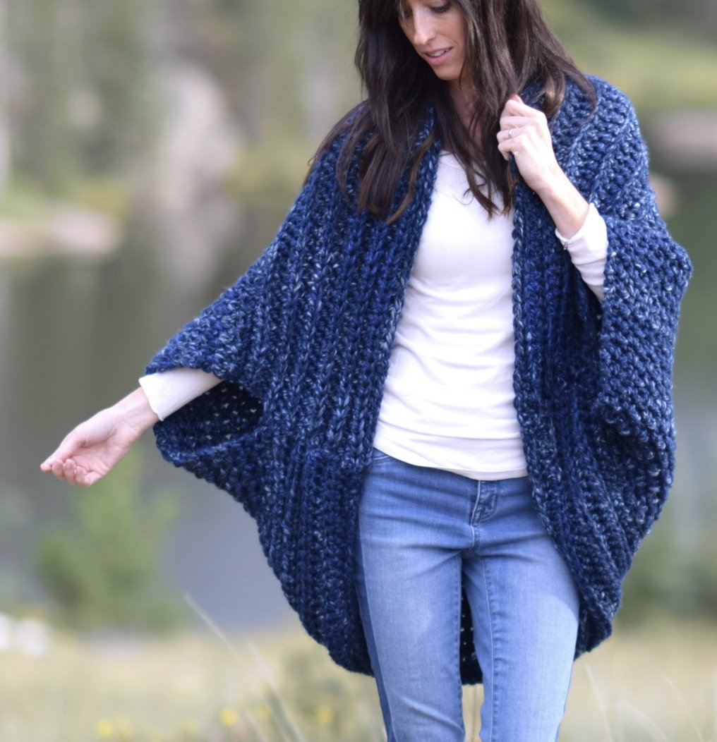 Crochet Kit - The Cozy Blanket Cardi