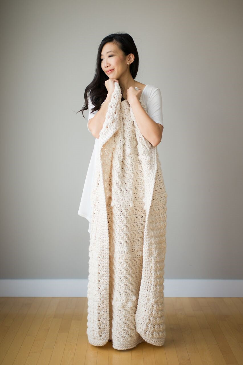 Crochet Kit - Cross Bobble Blanket