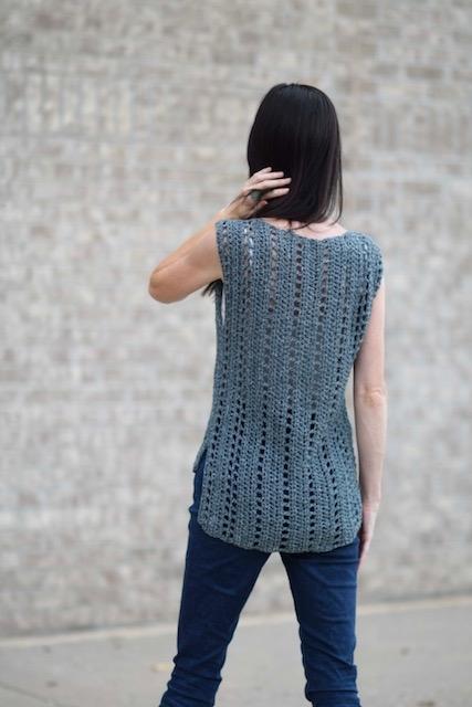 Crochet Kit - Vintage “Jeans” Summer Top