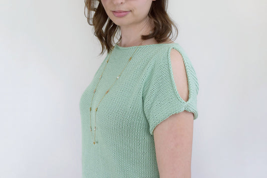 Knit Kit - Peek-A-Boo Tee