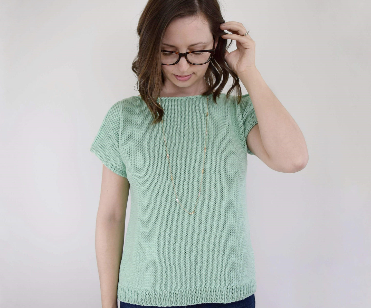 Knit Kit - Peek-A-Boo Tee