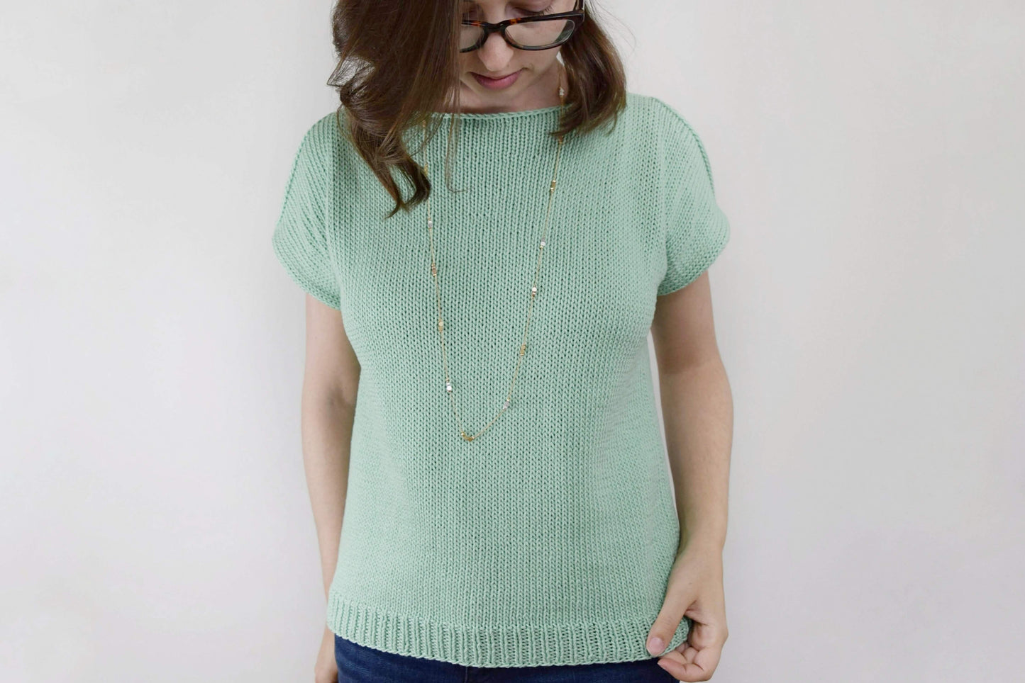 Knit Kit - Peek-A-Boo Tee