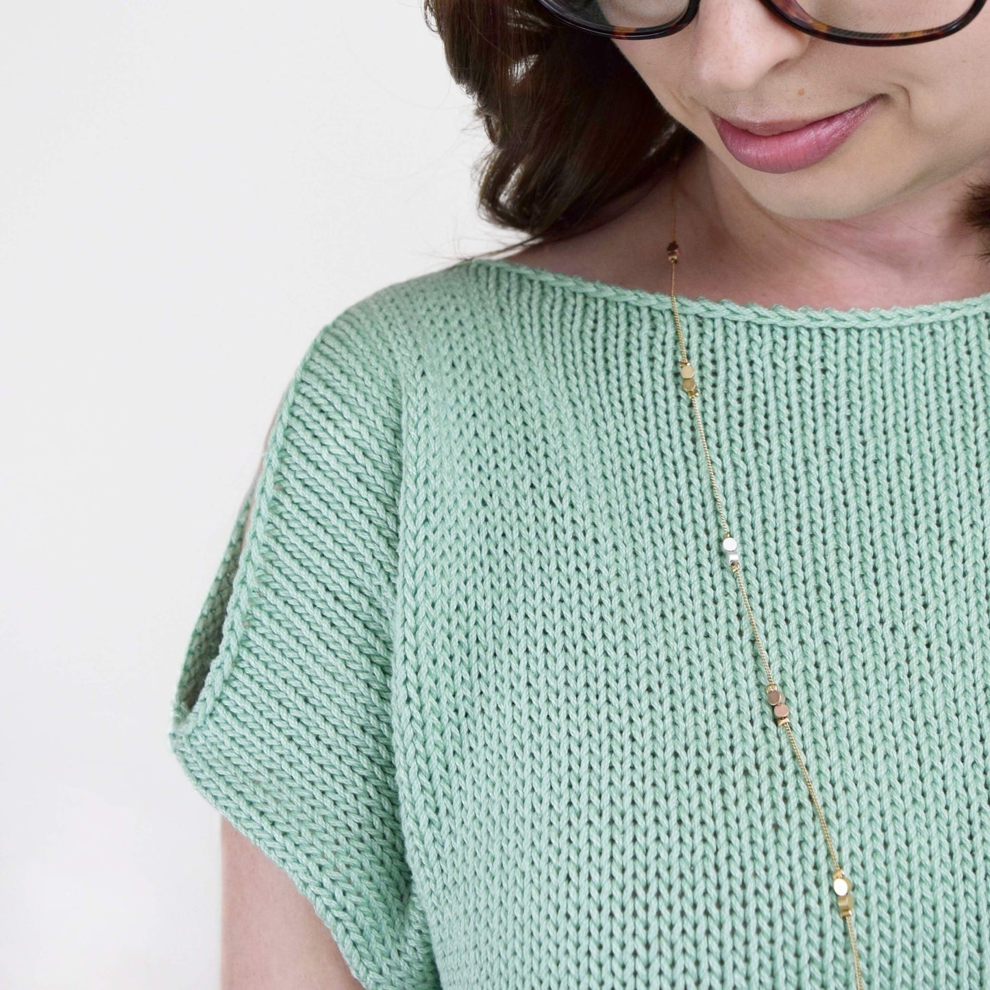 Knit Kit - Peek-A-Boo Tee