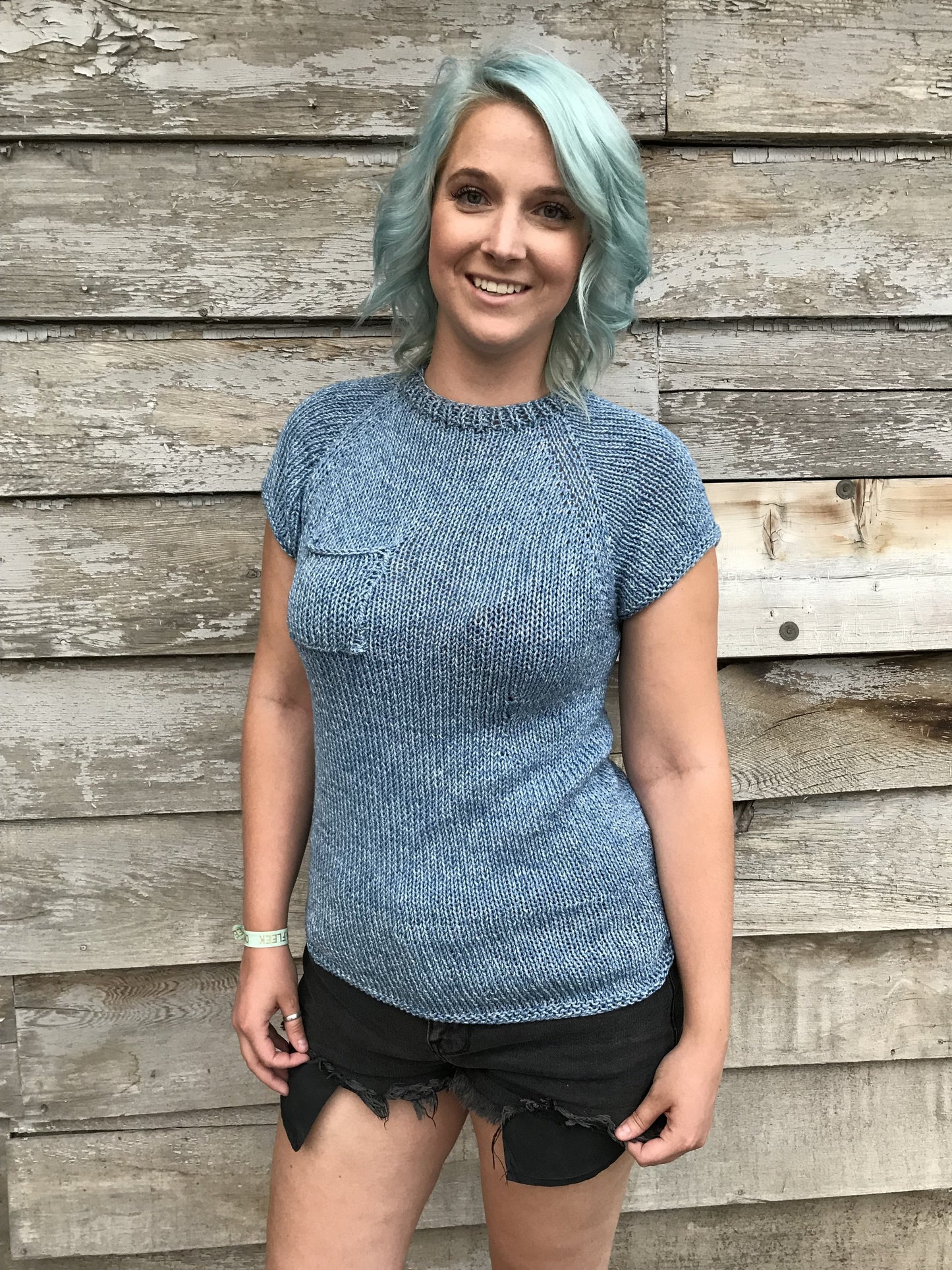 Knit Kit - Pocketful of Stitches Tee