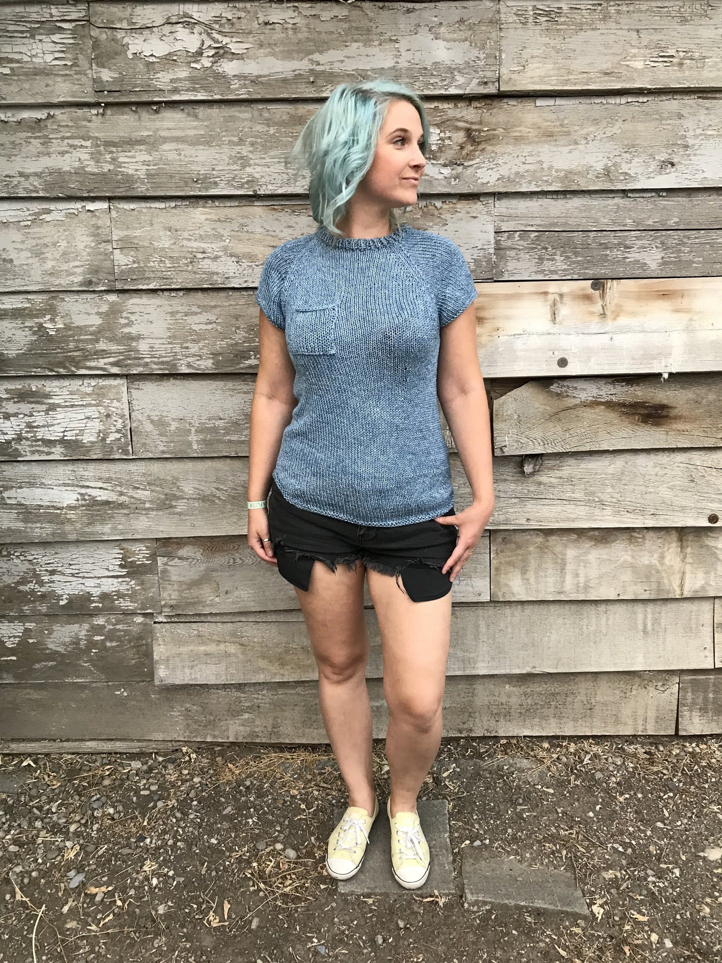 Knit Kit - Pocketful of Stitches Tee