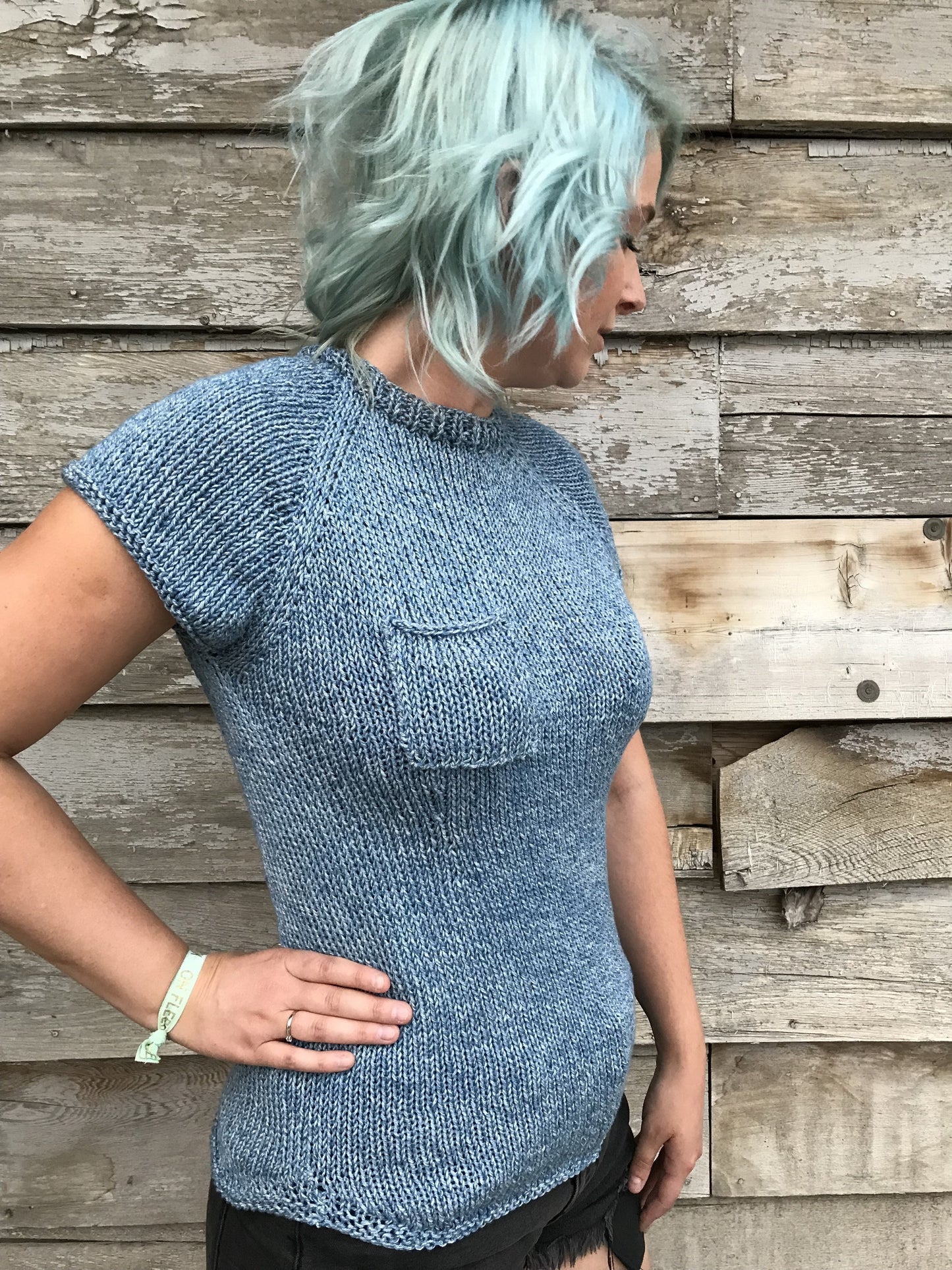Knit Kit - Pocketful of Stitches Tee