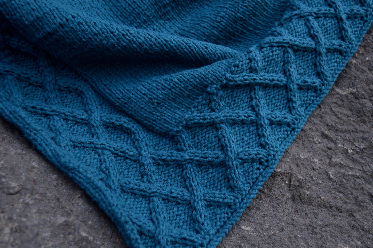 Knit Kit - Moon Baby Blankie