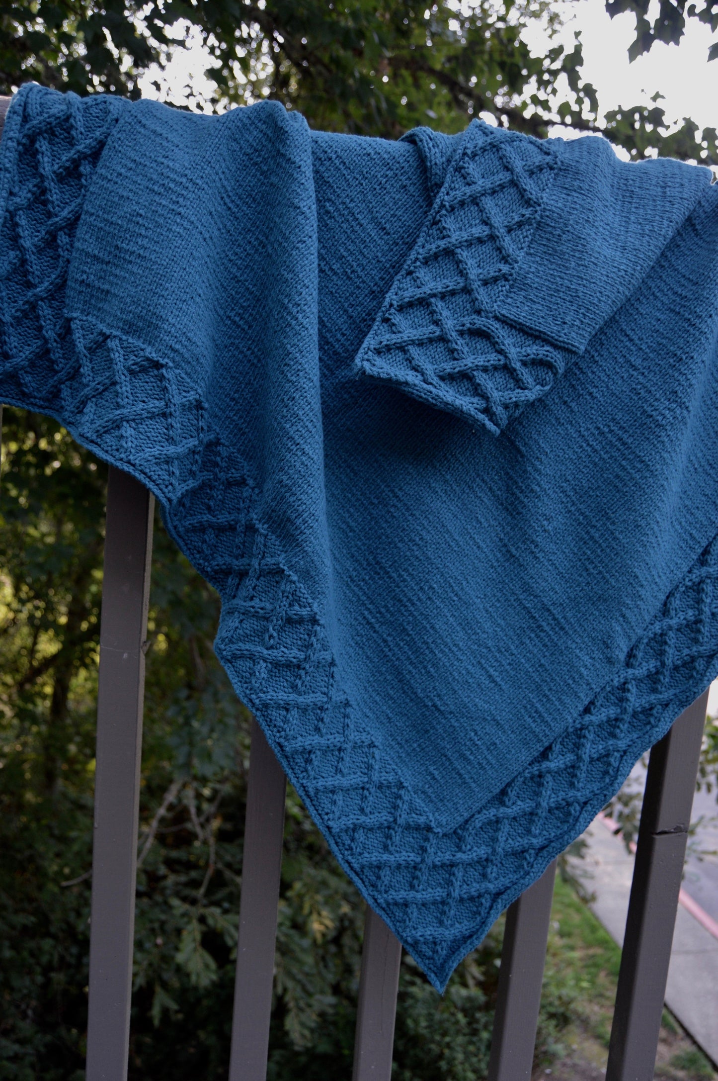 Knit Kit - Moon Baby Blankie