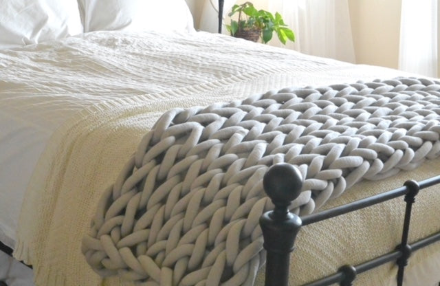Knit Kit - Yooge Big Knit Blanket