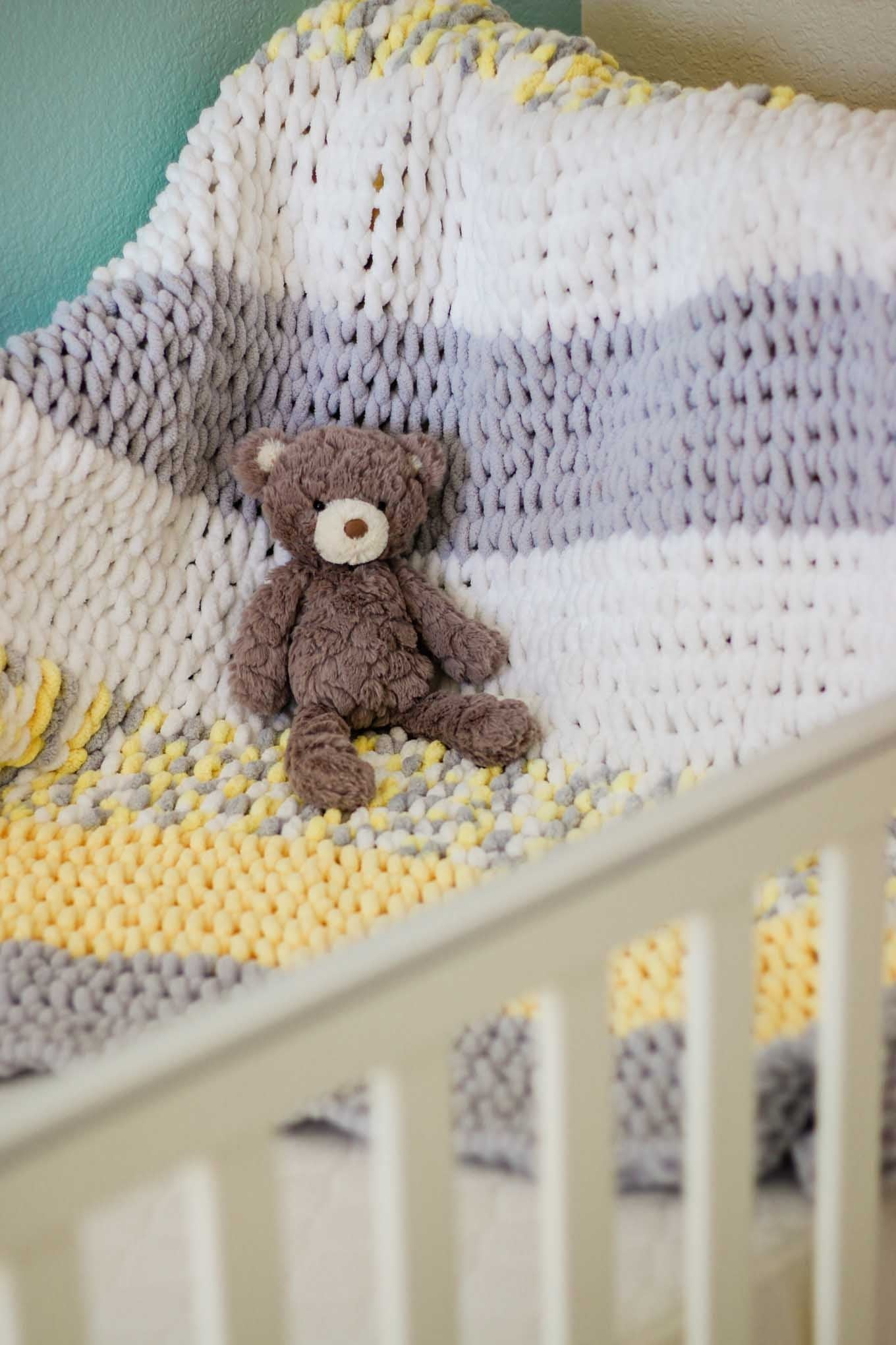 Knit Kit - Twisted Rope Blanket