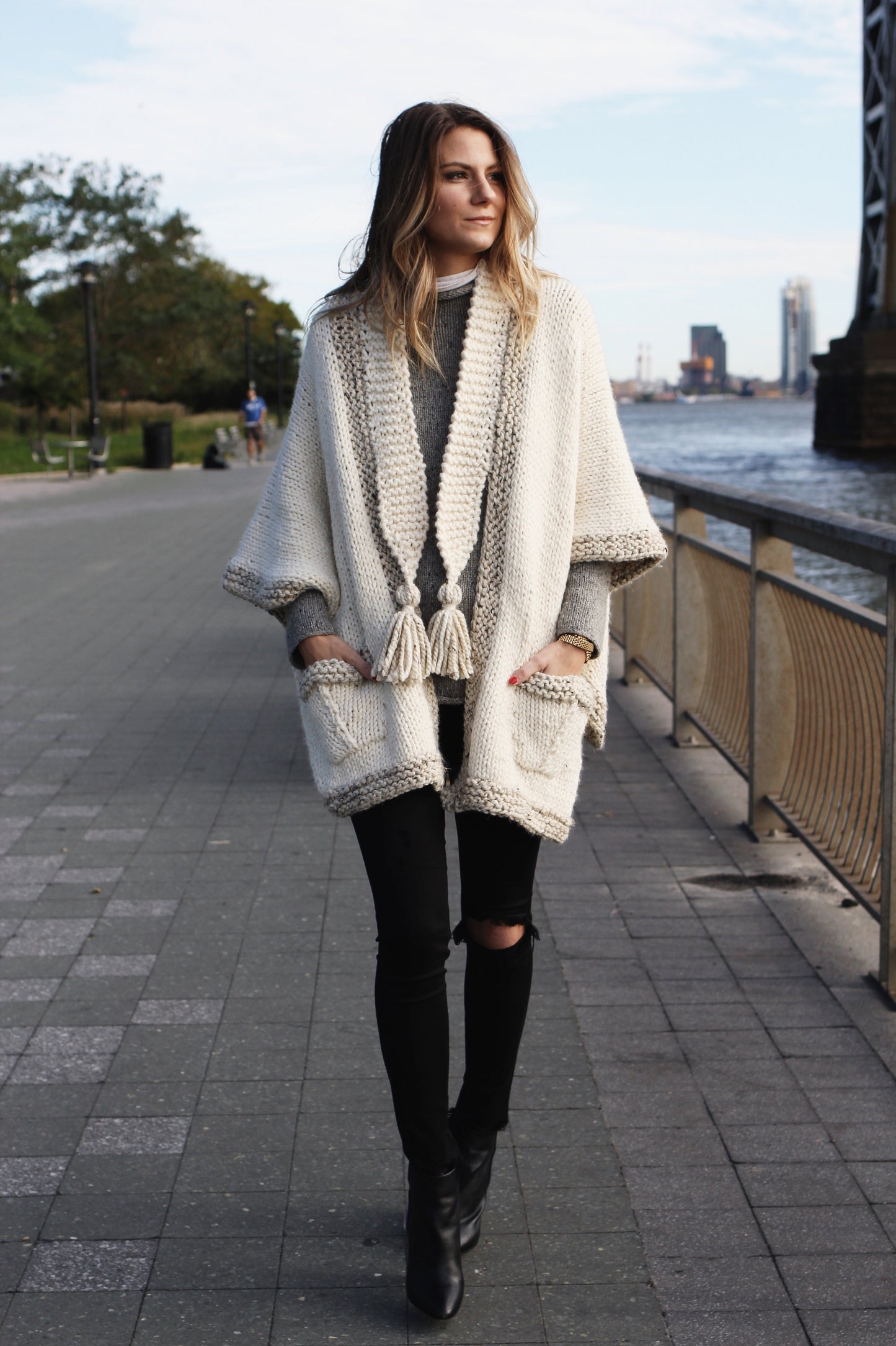 Knit Kit - Cobble Hill Morning Cape
