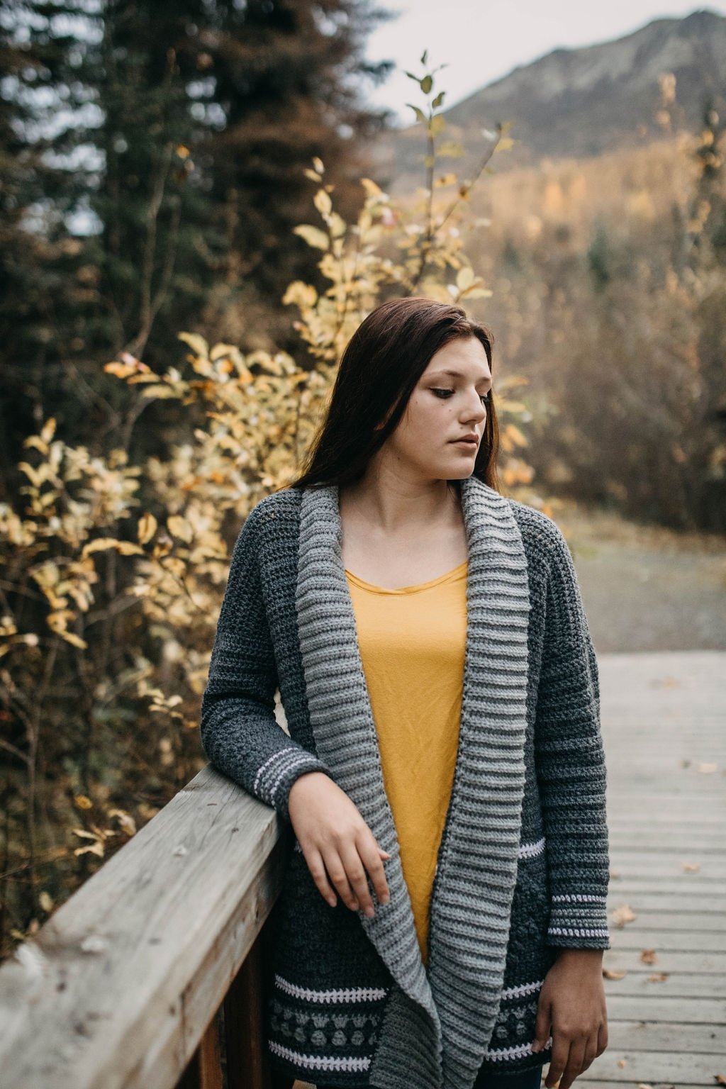 Crochet Kit - Bordeaux Bobble Cardigan