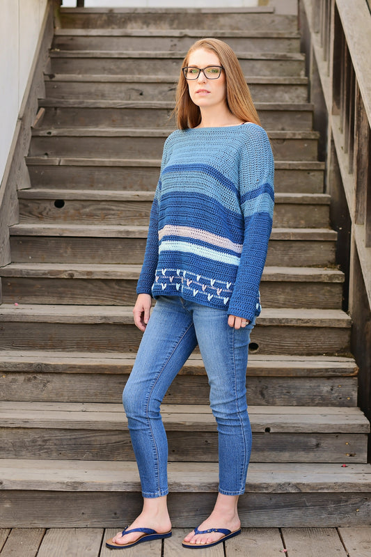 Crochet Kit - Birds of Feathers Pullover