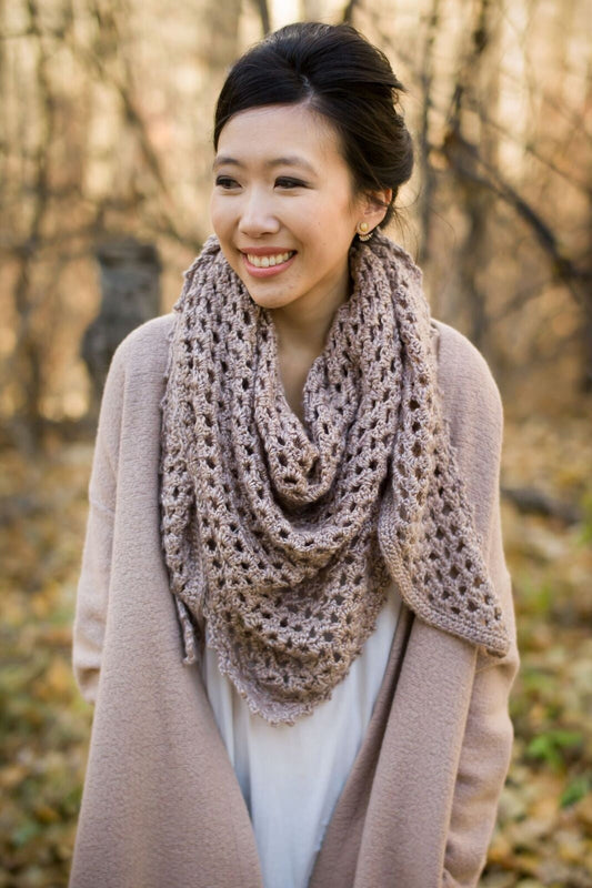 Crochet Kit - Heartland Boho Crochet Wrap