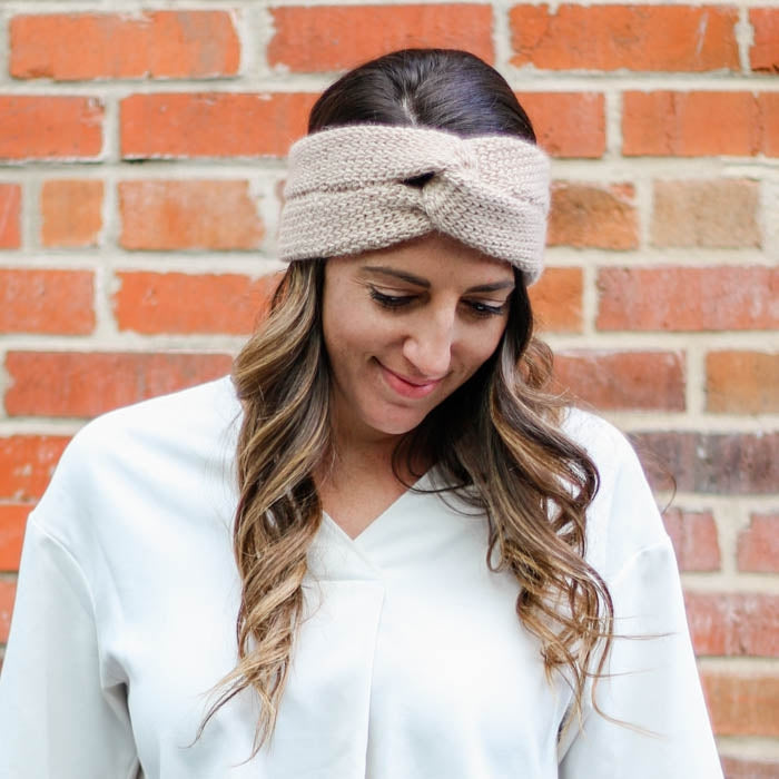 Crochet Kit - Infinity Twist Headband